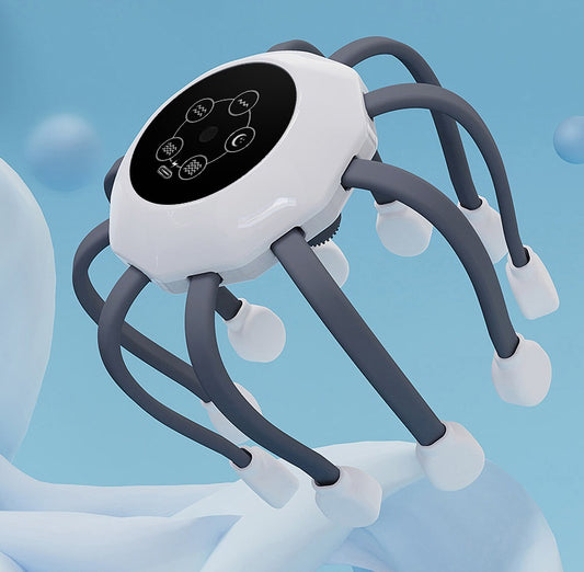 Smart Electric Head Octopus Massager