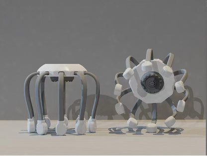 Smart Electric Head Octopus Massager